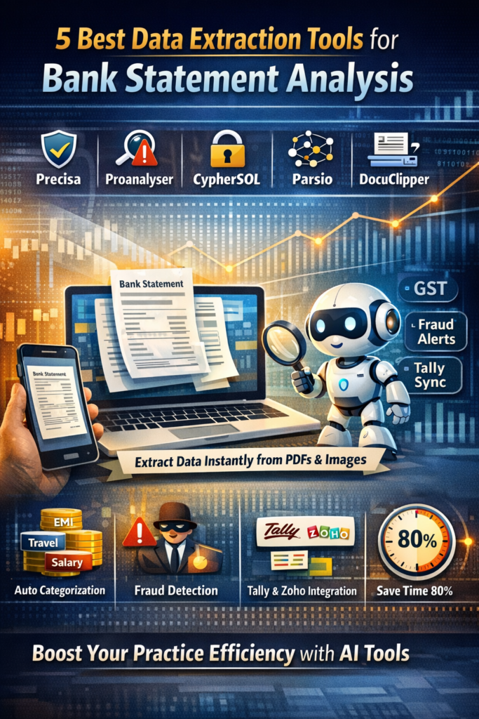 Best Data Extraction Tools for Bank Statement Analysis
