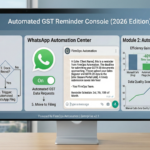 Automate GST Return Reminders via WhatsApp